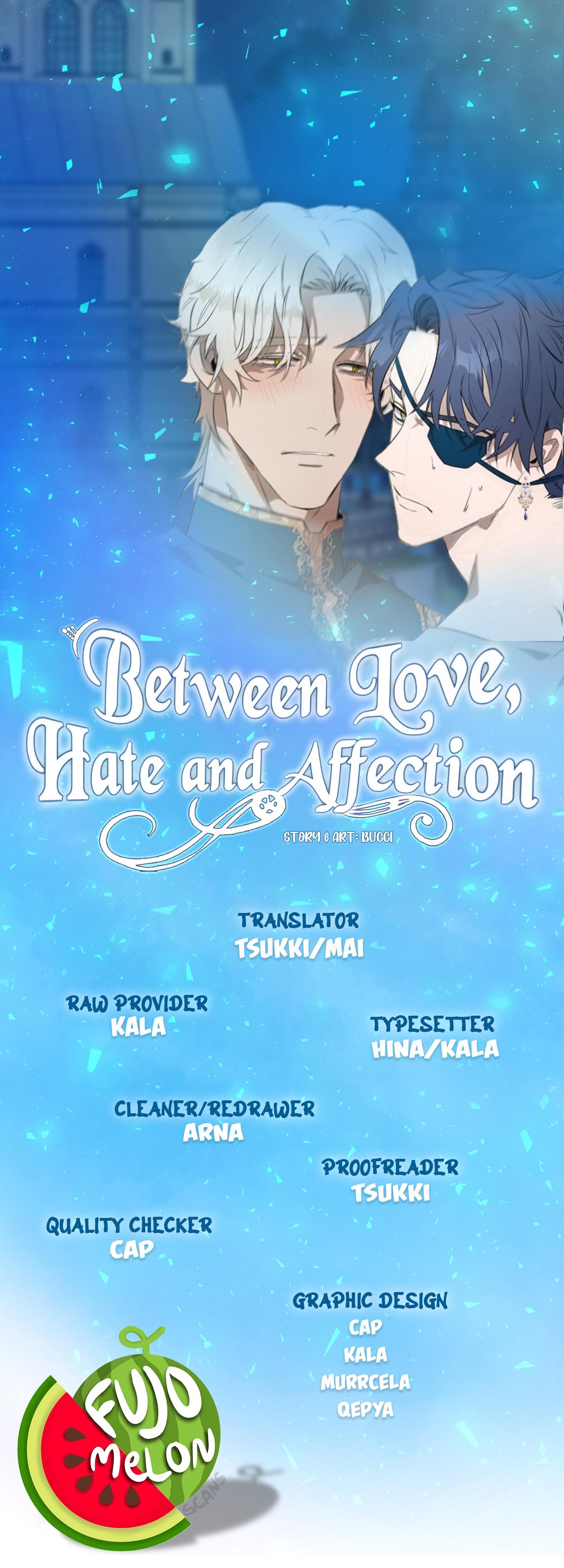 Between Love, Hate and Affection Chapter 1