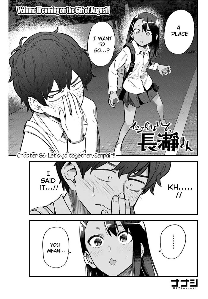 Ijiranaide Nagatoro San Read Online