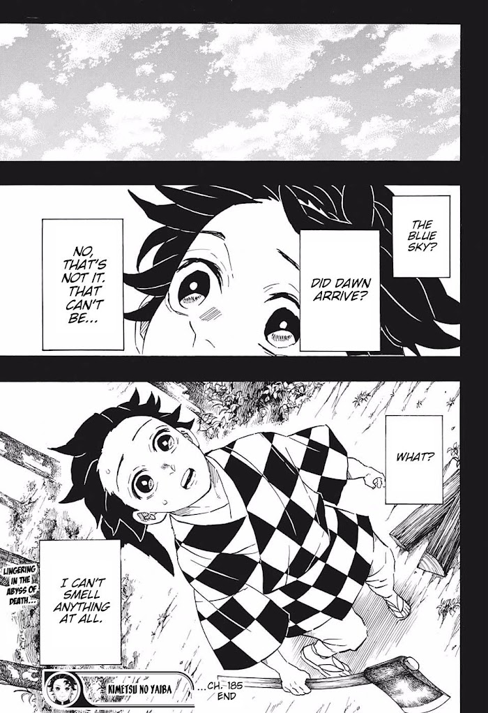 Kimetsu No Yaiba Chapter 185