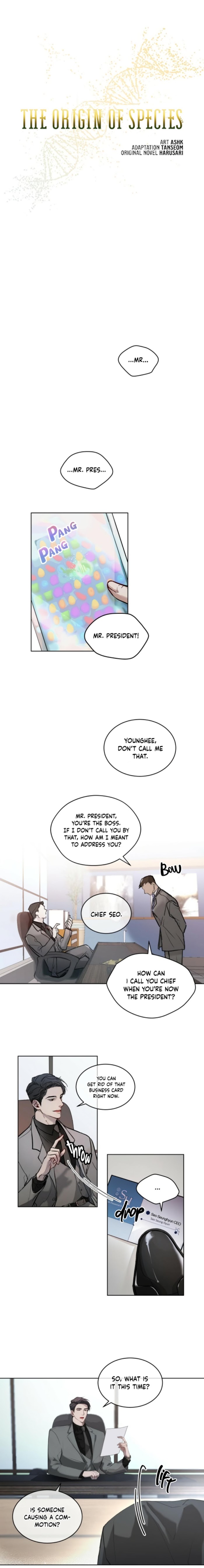 The Origin Of Species Manga Chapter 1 THE ORIGIN OF SPECIES - Chapter 1