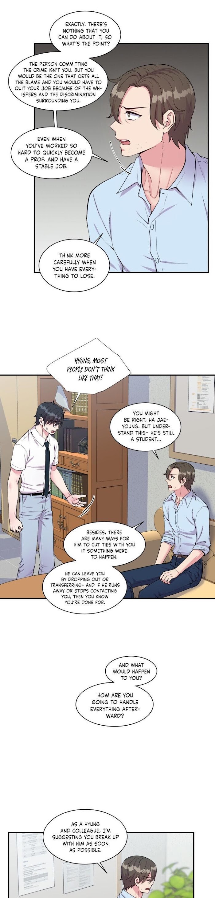 The Professor's Double Life Manga The Professor’s Double Life - Chapter 36 - Yaoitoon