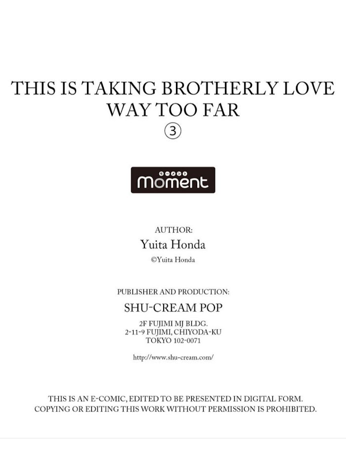 This Is Taking Brotherly Love Way Too Far Read This Is Taking Brotherly Love Way Too Far Manga English Online