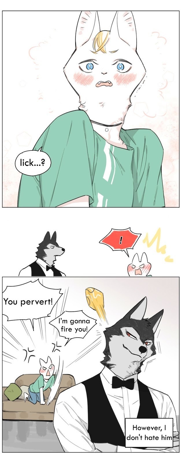 Wolf Butler And His Cat Master Wolf Butler And His Cat Master - Chapter 1